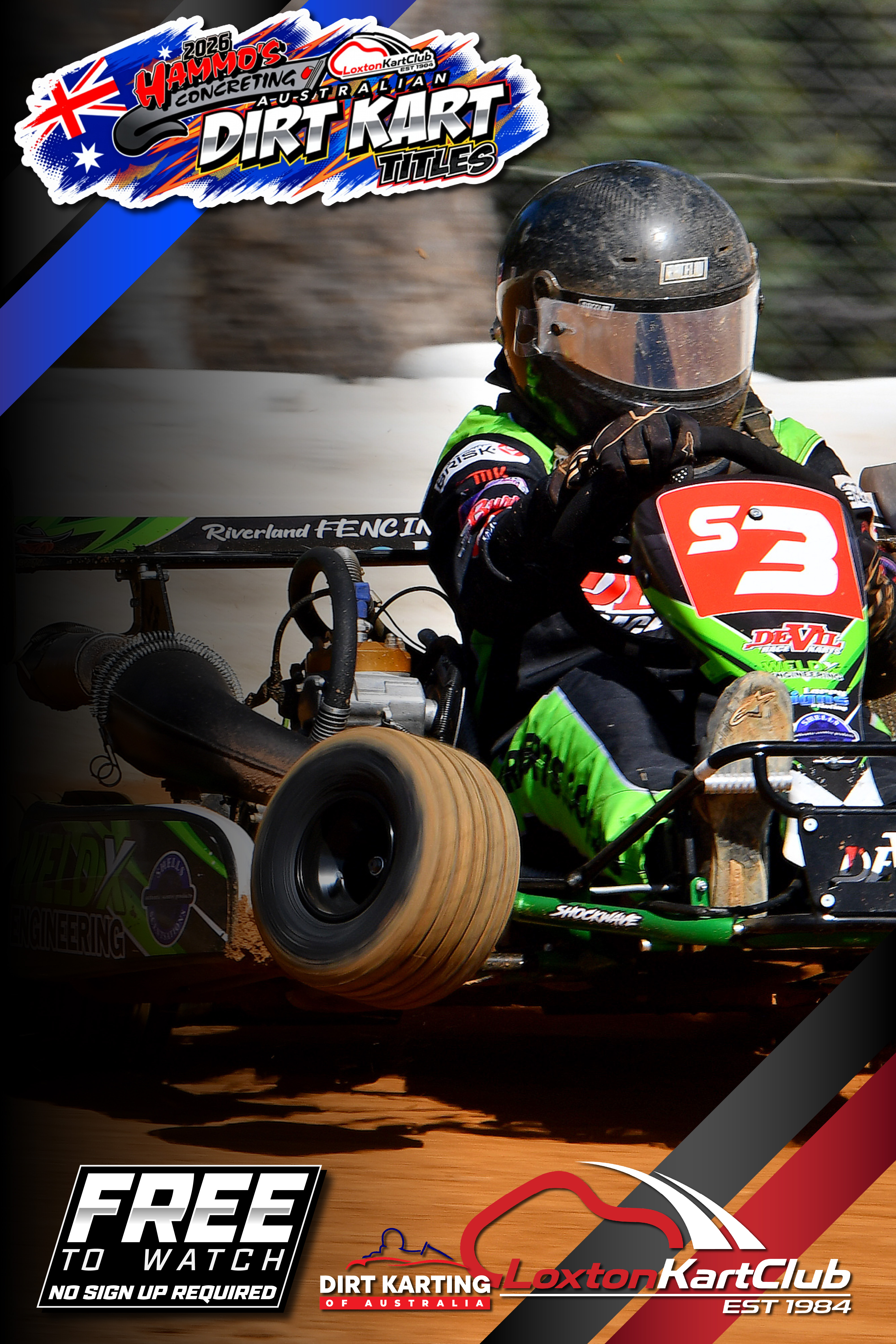 4th Oct 2026 | Loxton Kart Club - Australian Dirt Kart Title (D3)