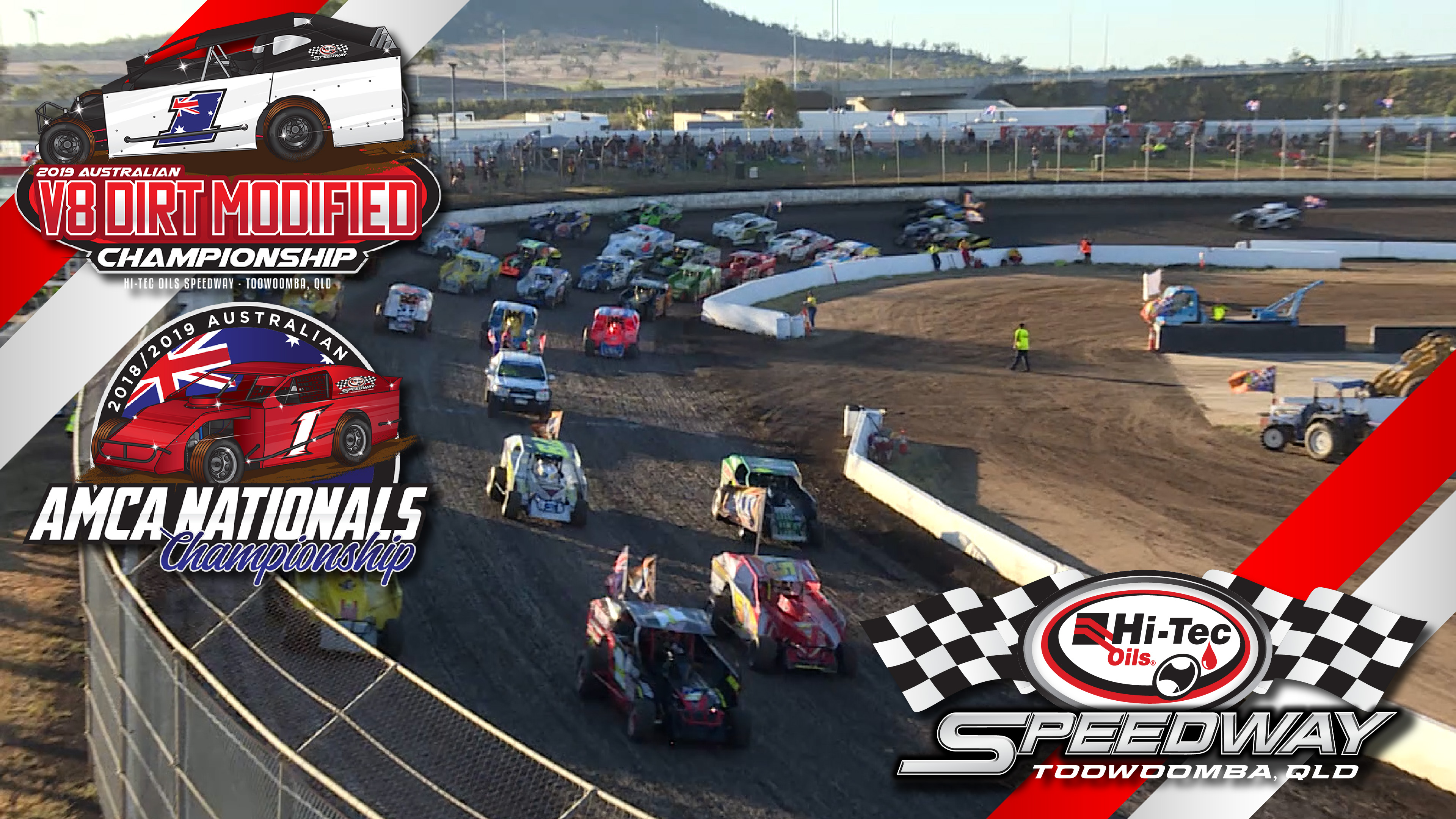 19th Jan 2019 | Toowoomba - Australian V8 Dirt Modified & AMCA's Title (N2)