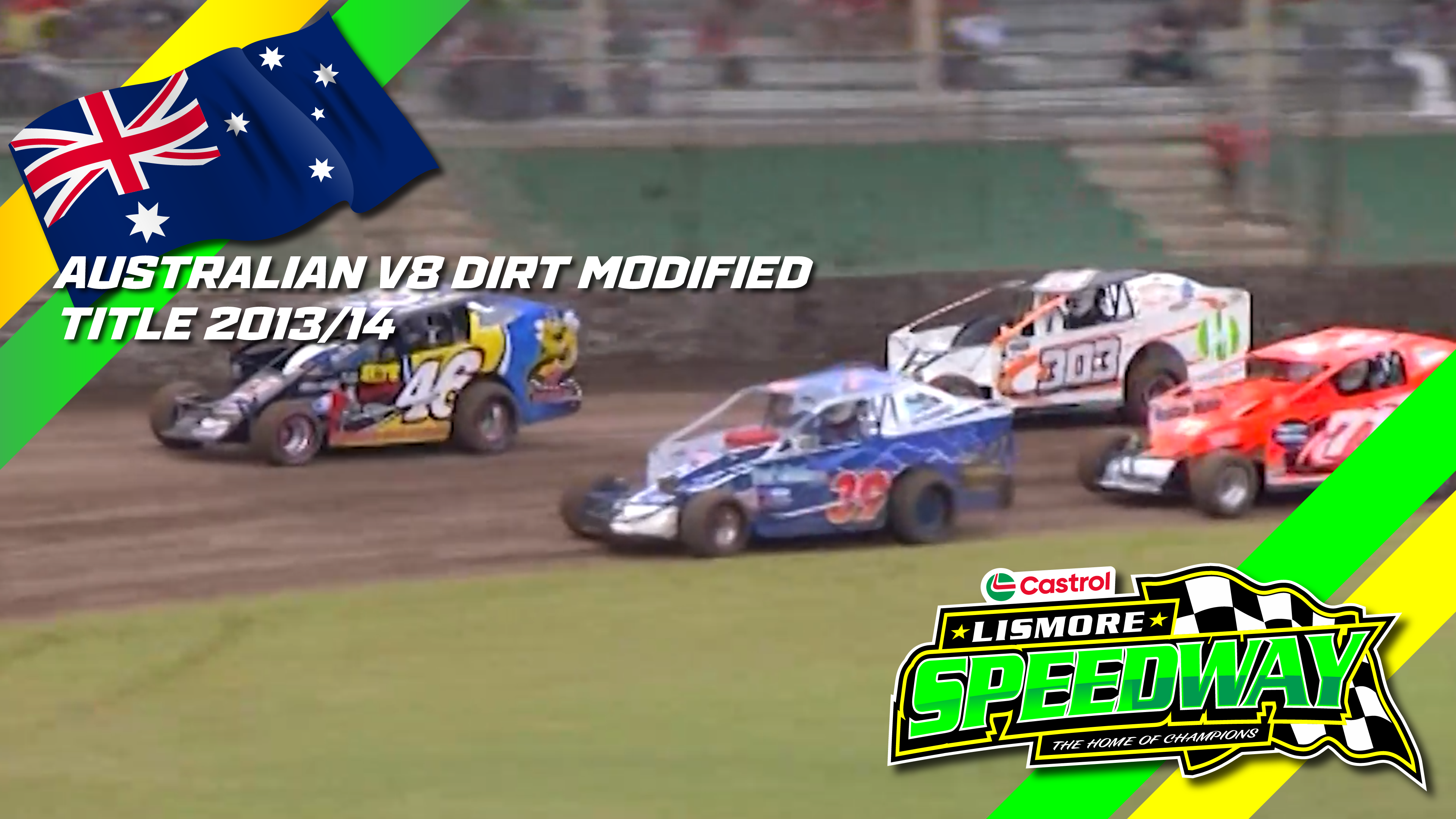 25th Jan 2014 | Lismore - Australian V8 Dirt Modified Title 2013/14 (N1)