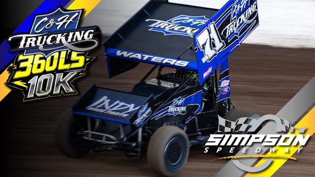 17th Jan 2026 | Simpson - C&H Trucking 360-LS Sprintcar $10k