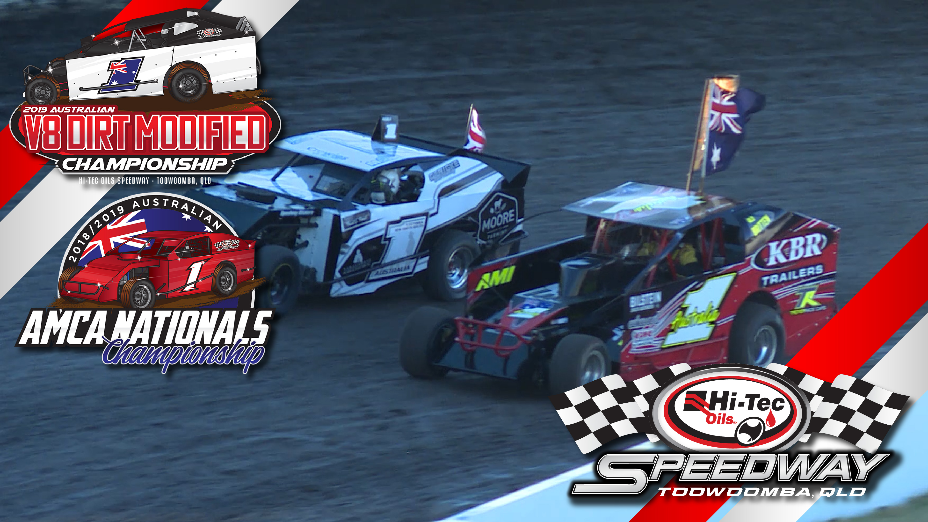 18th Jan 2019 | Toowoomba - Australian V8 Dirt Modified & AMCA's Title (N1)