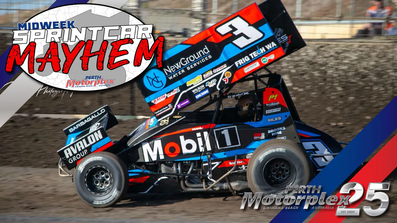 12th Feb 2025 | Perth - Sprintcars Midweek Mayhem - 2024/25 Season ...