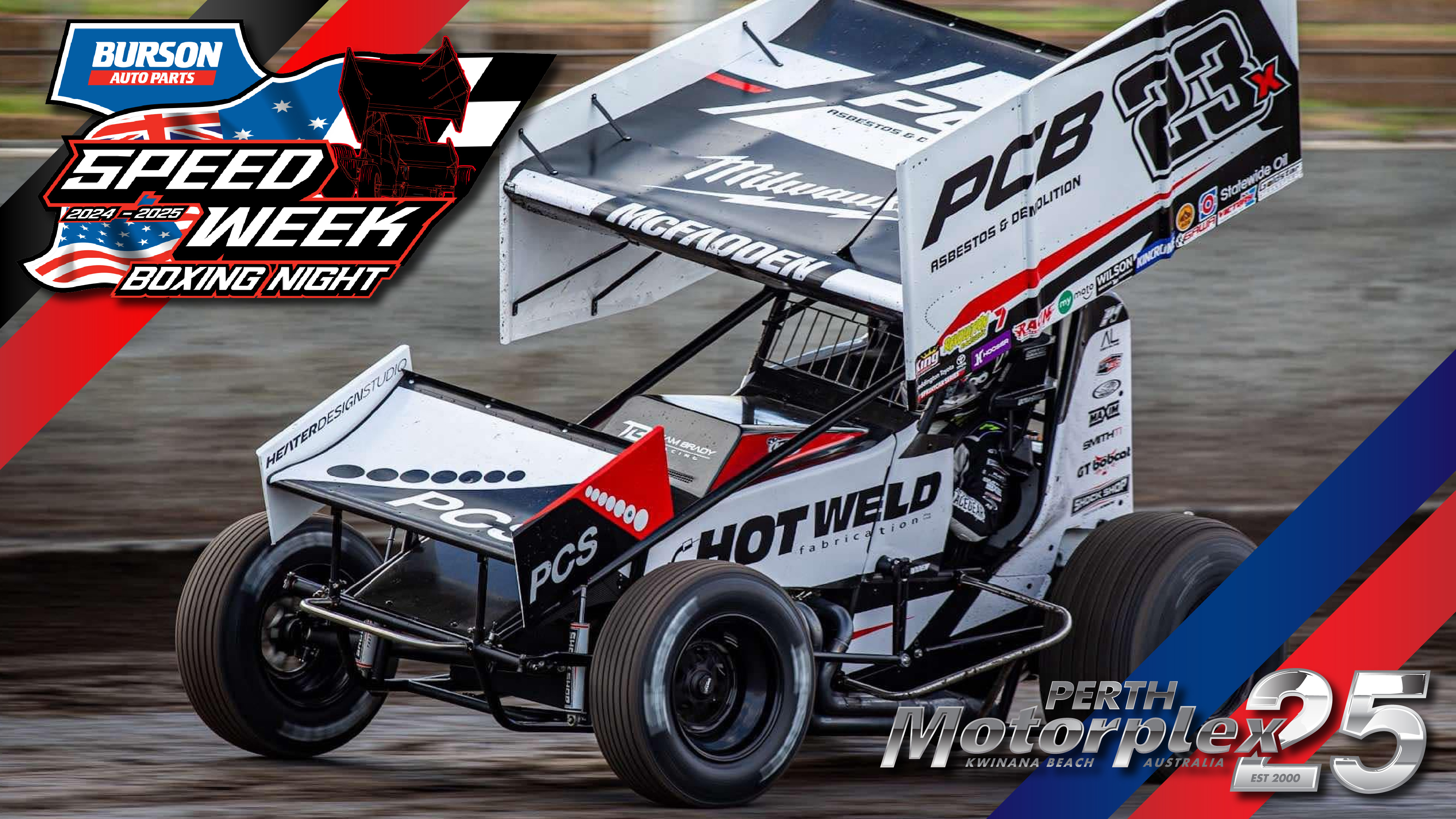 26th Dec 2024 | Perth - USA vs. WA Sprintcar Speedweek