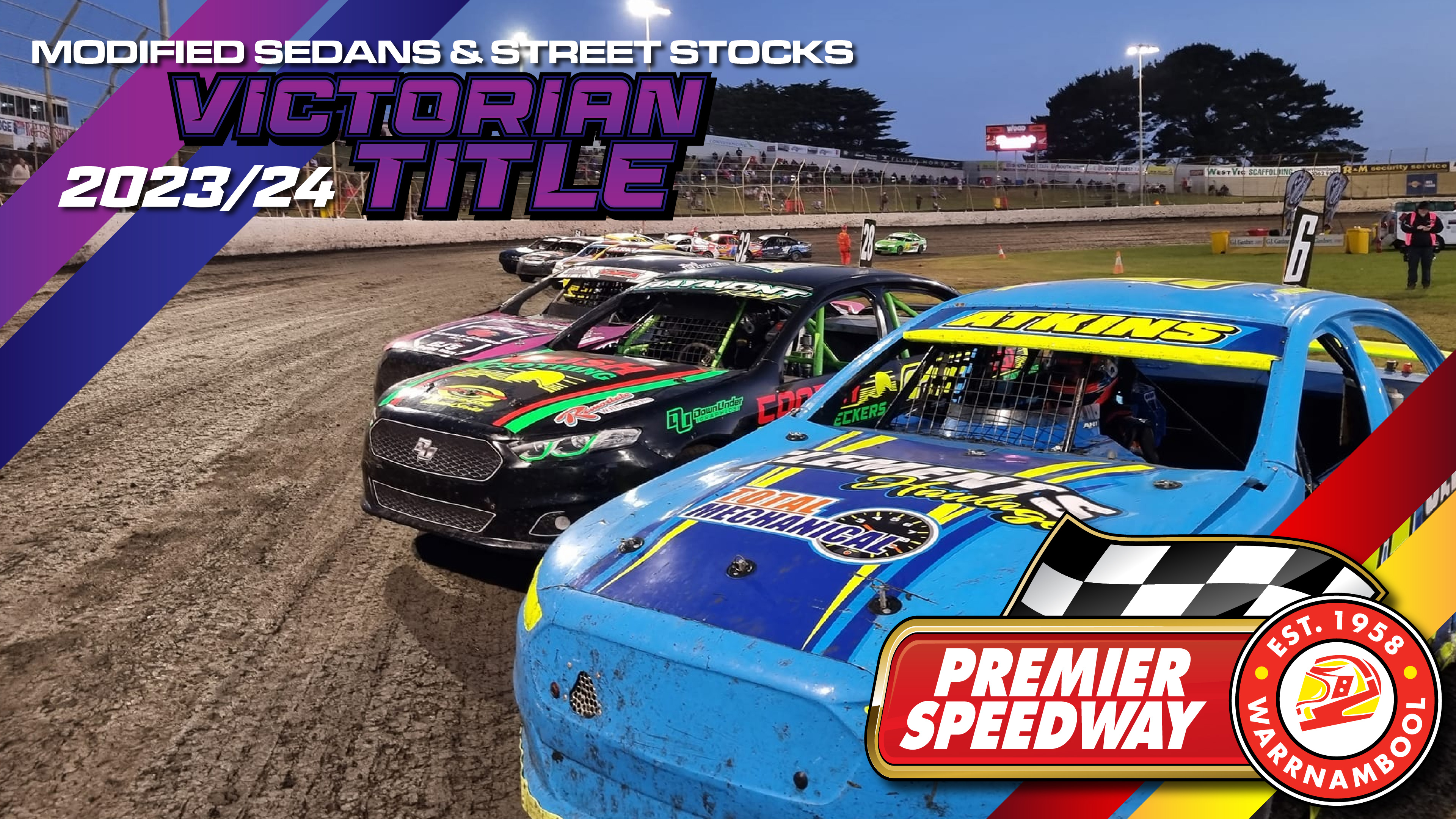 24th Feb 2024 | Warrnambool - Vic Modified Sedan Title & Street Stock Title (N2)