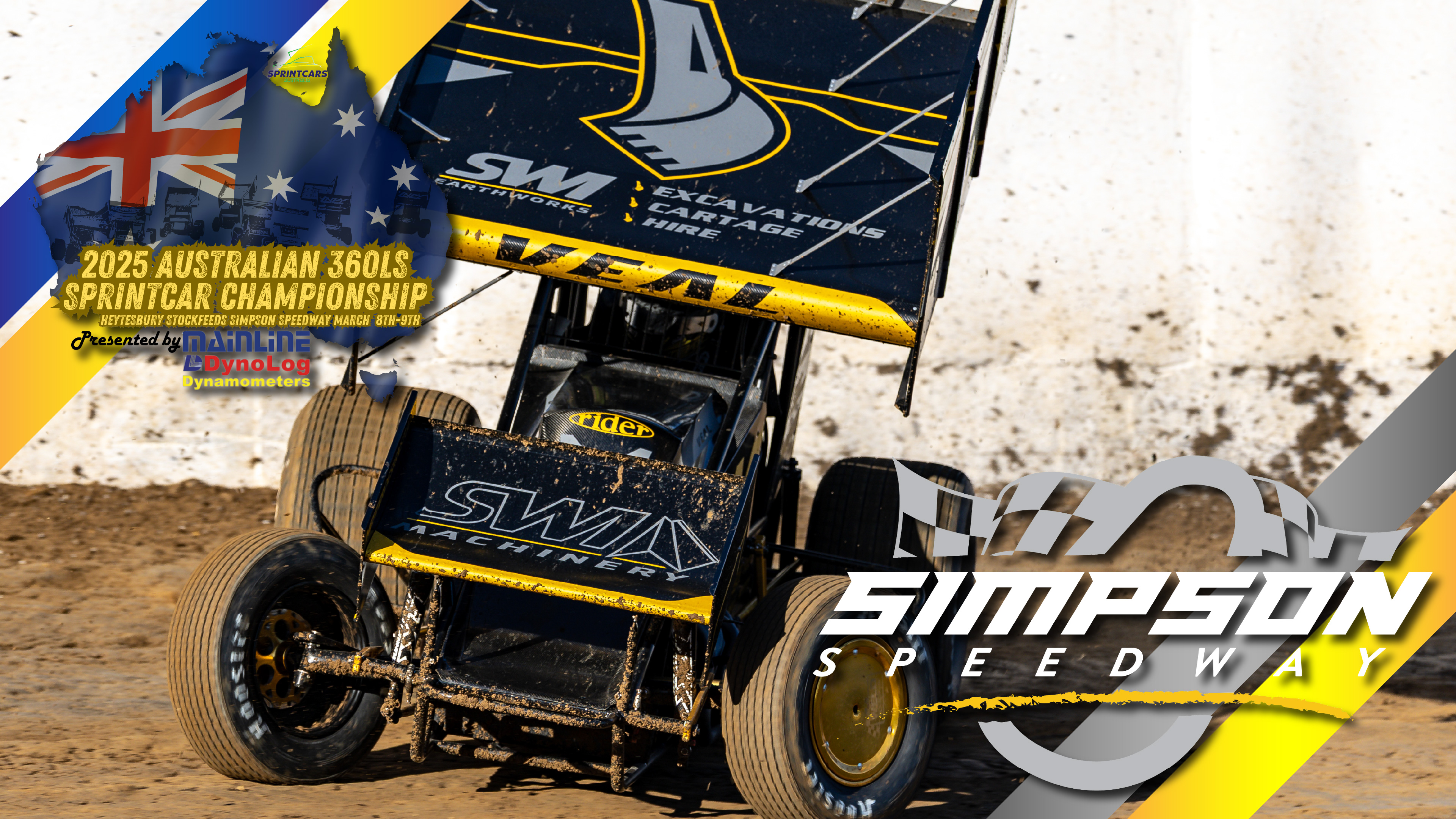 9th Mar 2025 | Simpson - Australian 360-LS Sprintcar Title 2024/25 (N2)