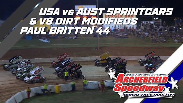 1st Jan 2019 | Archerfield - Sprintcars USA vs Australia & V8 Dirt Modified PB44