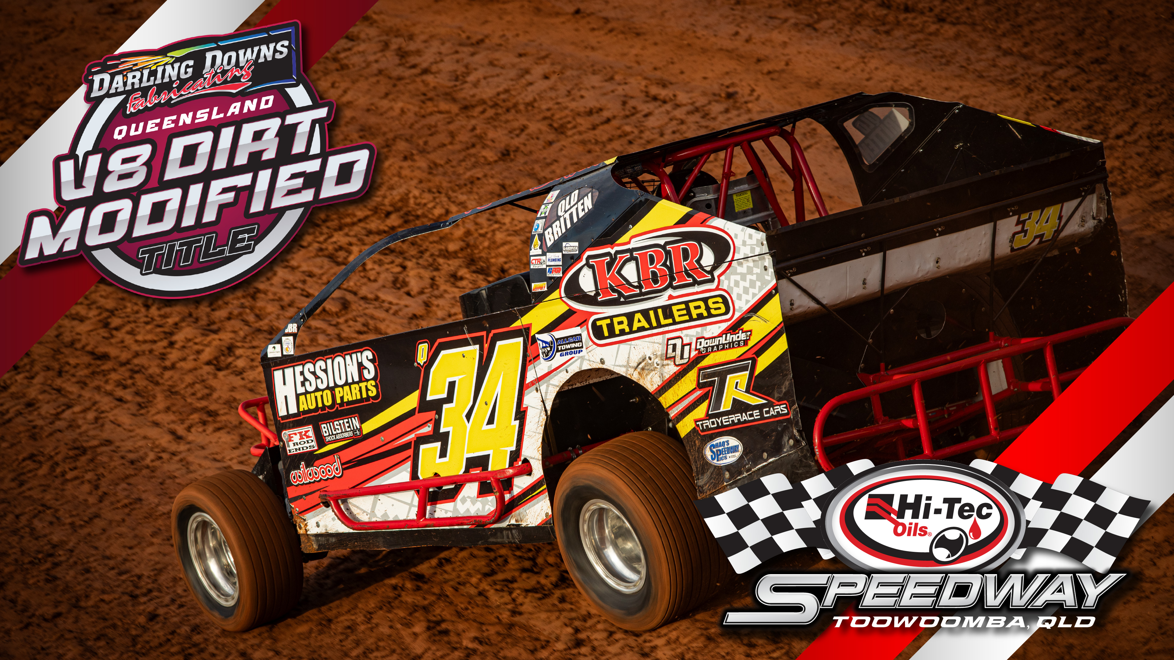 8th Feb 2025 | Toowoomba - Queensland V8 Dirt Modified Title 2024/25