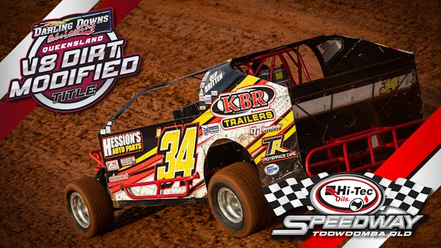 8th Feb 2025 | Toowoomba - Queensland V8 Dirt Modified Title 2024/25
