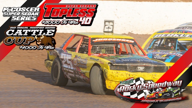 12th May 2023 | Rockhampton - Modified Sedans Cattle Cup $4k (N1)