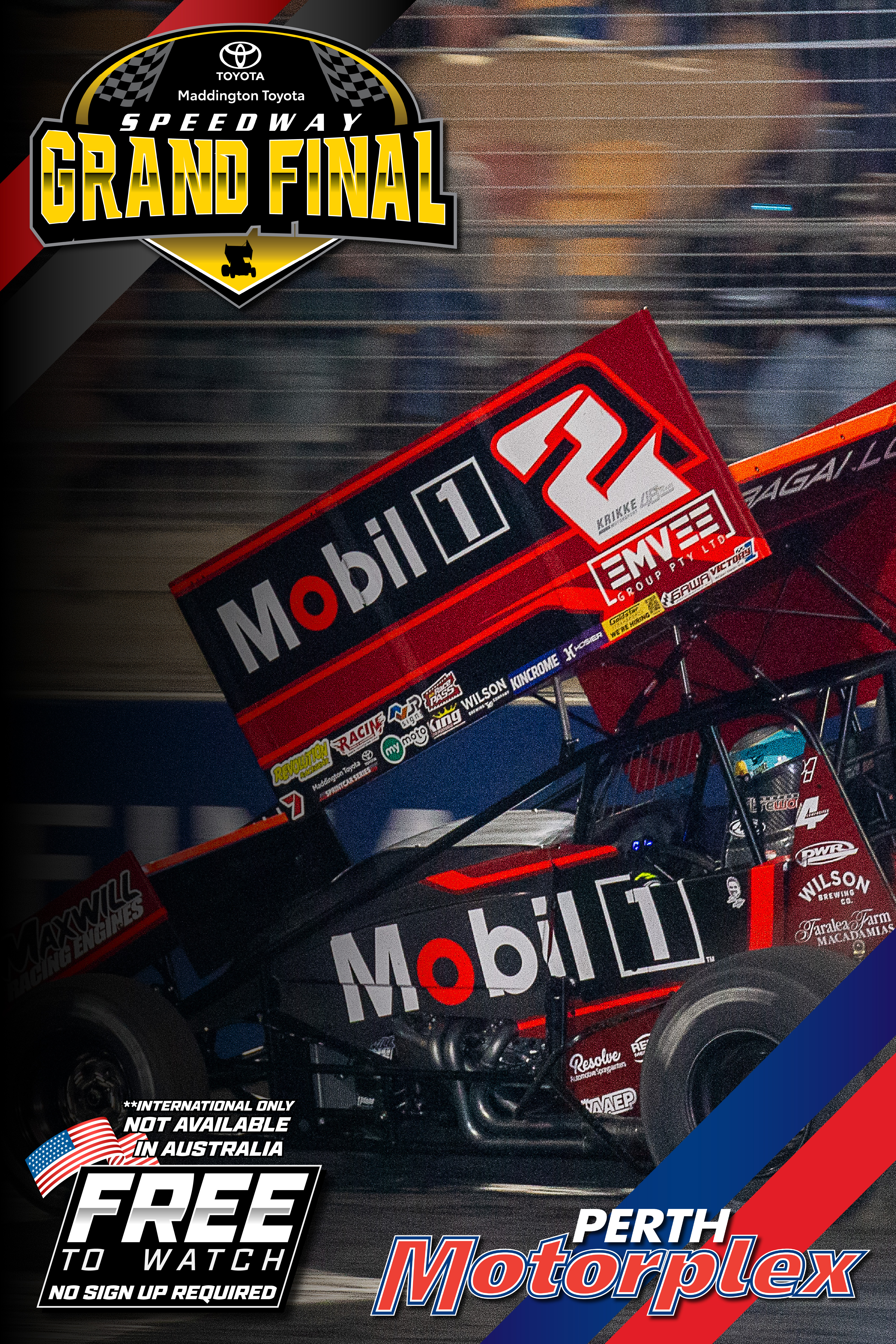 28th Mar 2026 | Perth - Maddington Toyota Sprintcar Series Grand Final