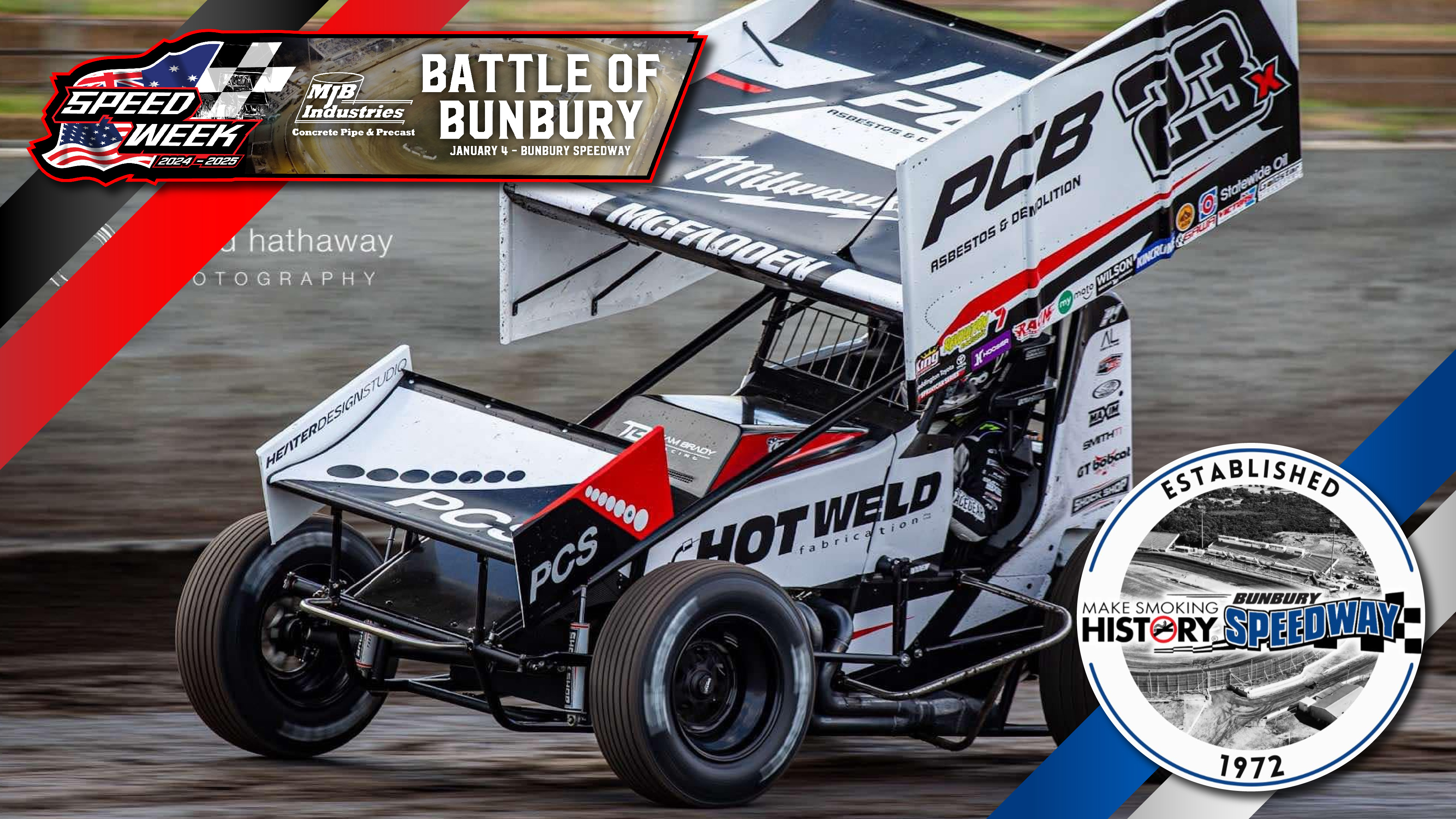 4th Jan 2025 | Bunbury - USA vs. WA Sprintcar Speedweek, Battle of Bunbury