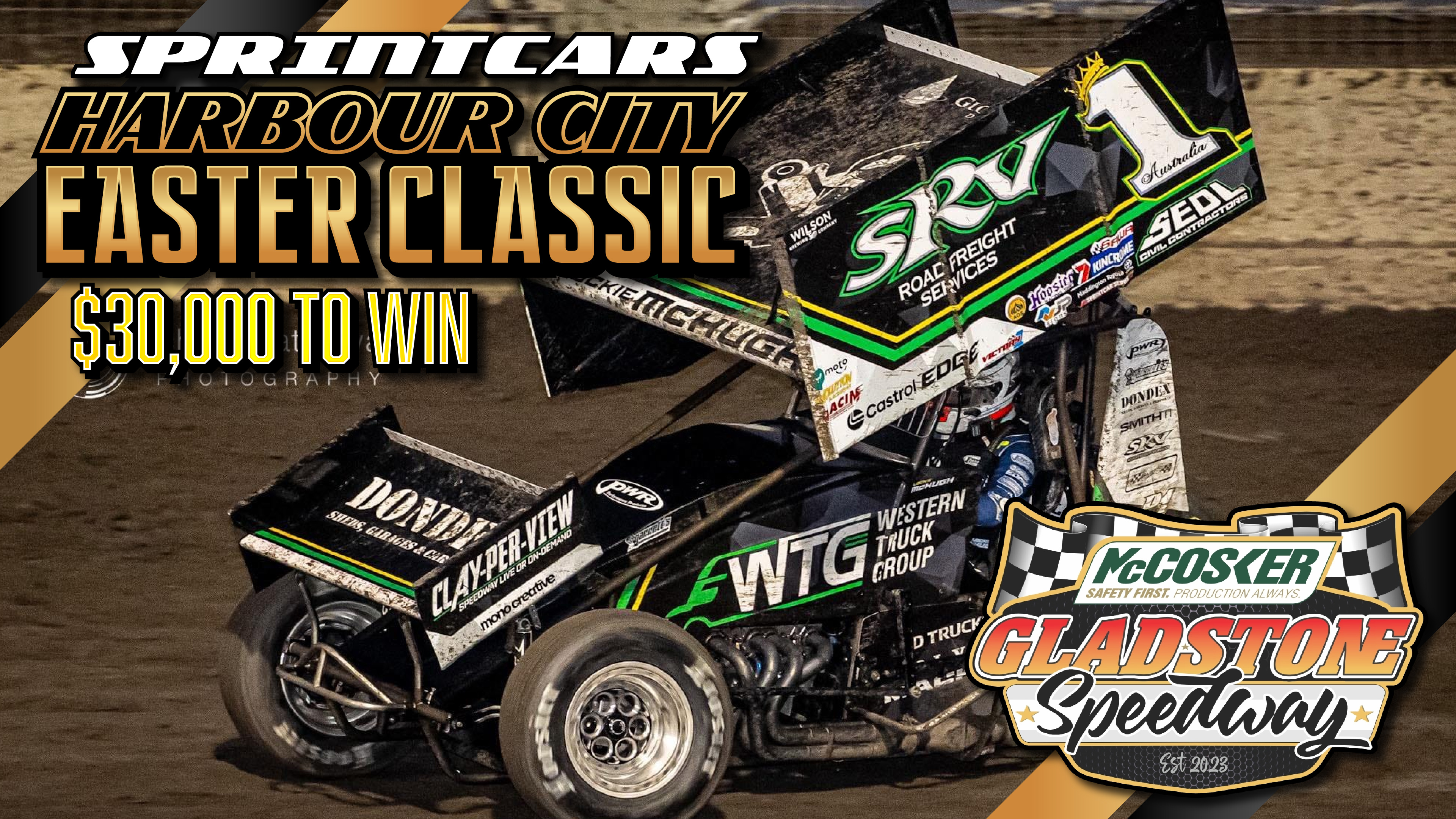 31st Mar 2024 | Gladstone - Sprintcars Harbour City Easter Classic (N2)