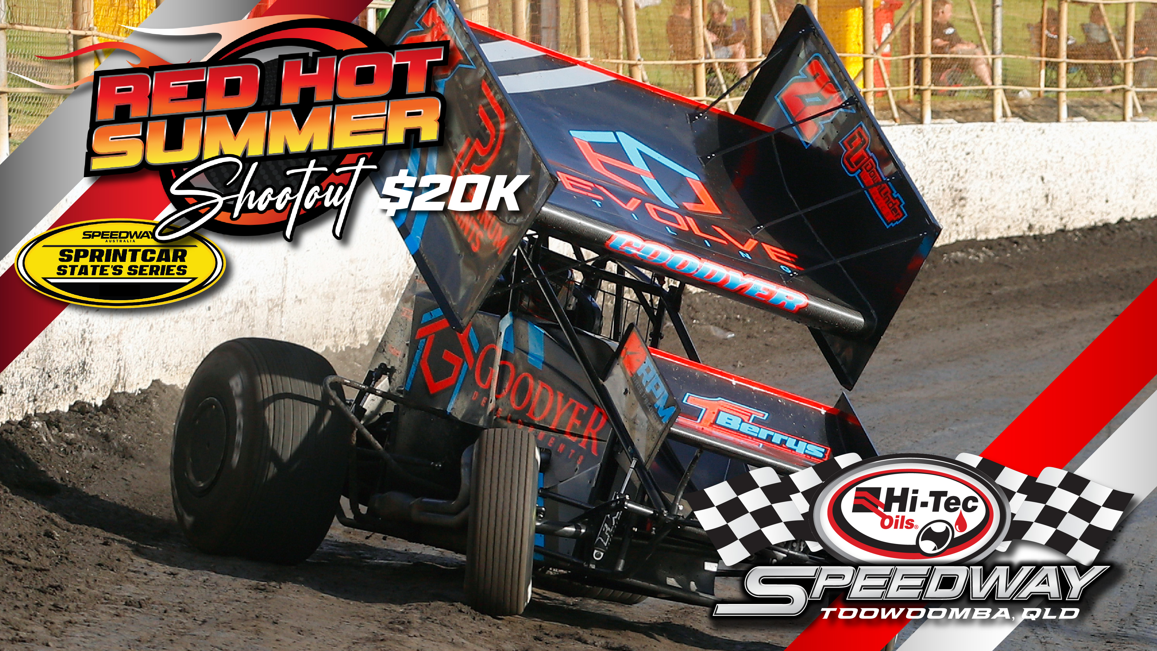 20th Jan 2023 | Toowoomba - Sprintcars $20k Red Hot Summer Shootout (N1)