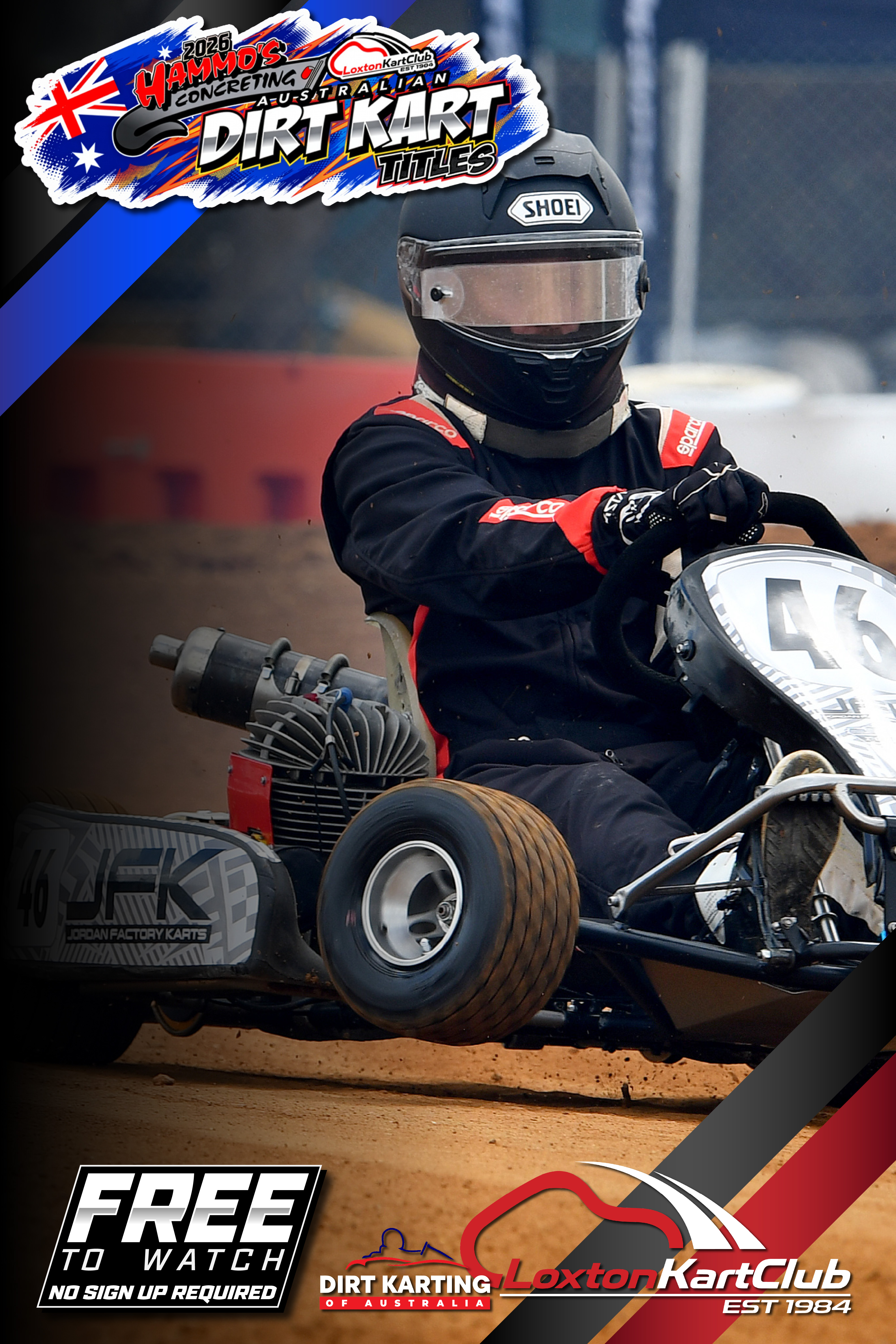 3rd Oct 2026 | Loxton Kart Club - Australian Dirt Kart Title (D2)
