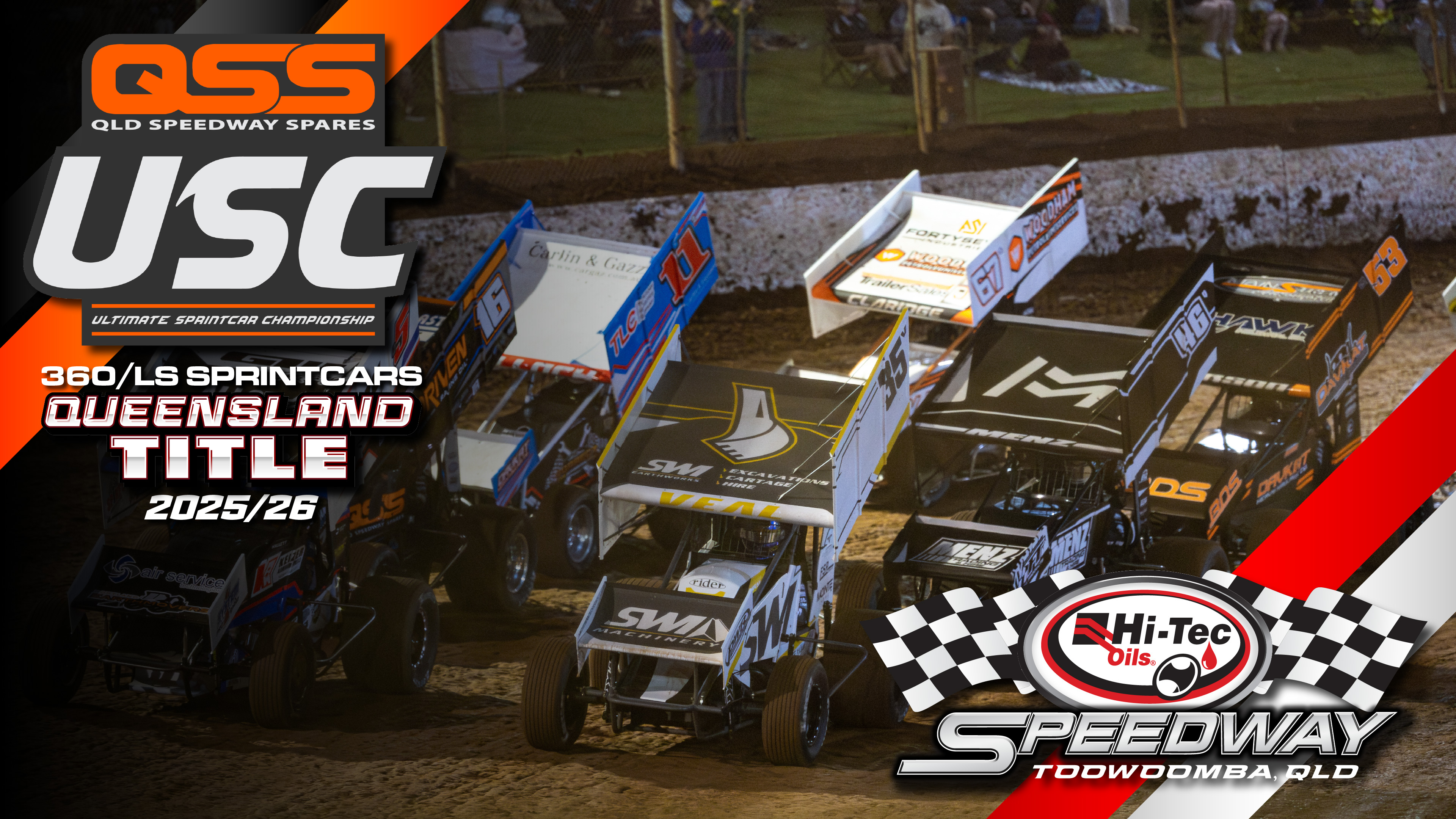 7th Mar 2026 | Toowoomba - USC & QLD 360-LS Sprintcar Title 2025/26 (Rain Out)