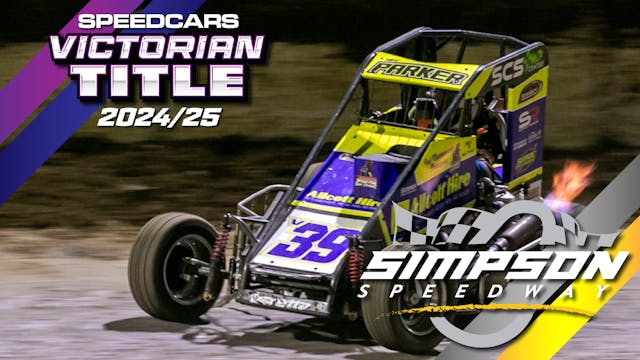 22nd Mar 2025 | Simpson - Victorian Speedcar Title 2024/25
