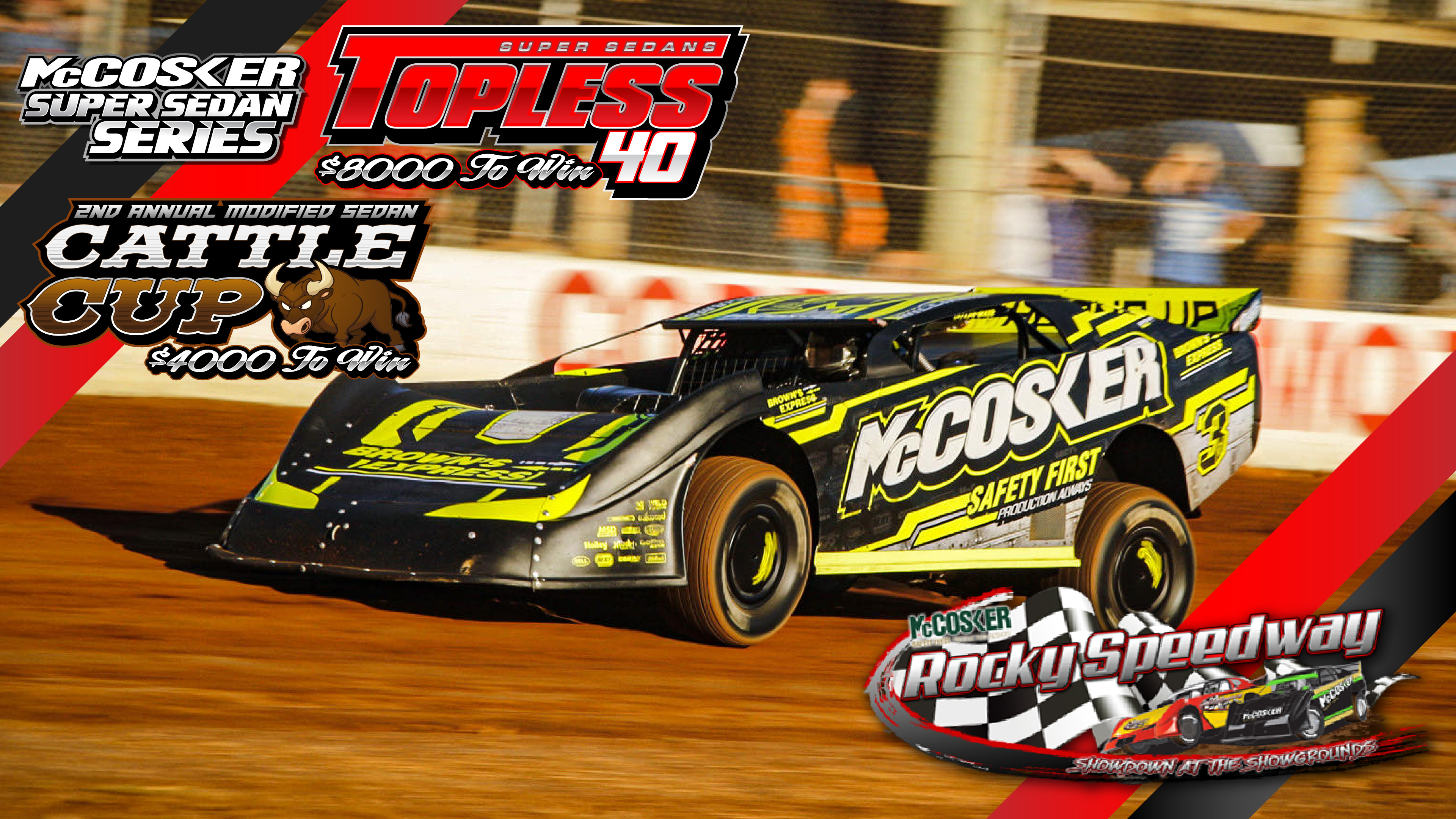13th May 2023 | Rockhampton - Super Sedans $8k Topless 40 & Cattle Cup $4k (N2)