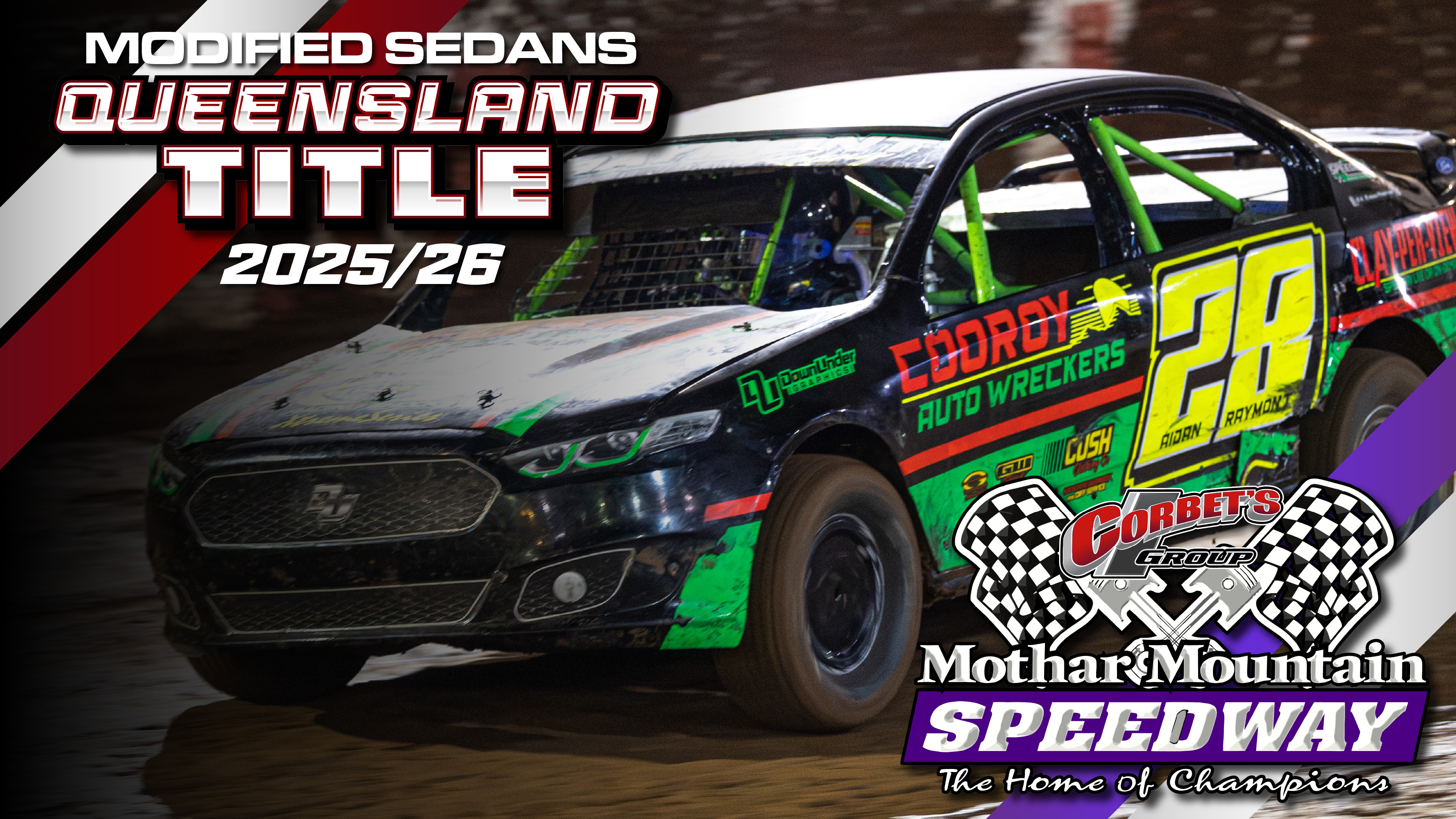 11th Apr 2026 | Gympie - Queensland Modified Sedan Title 2025/26