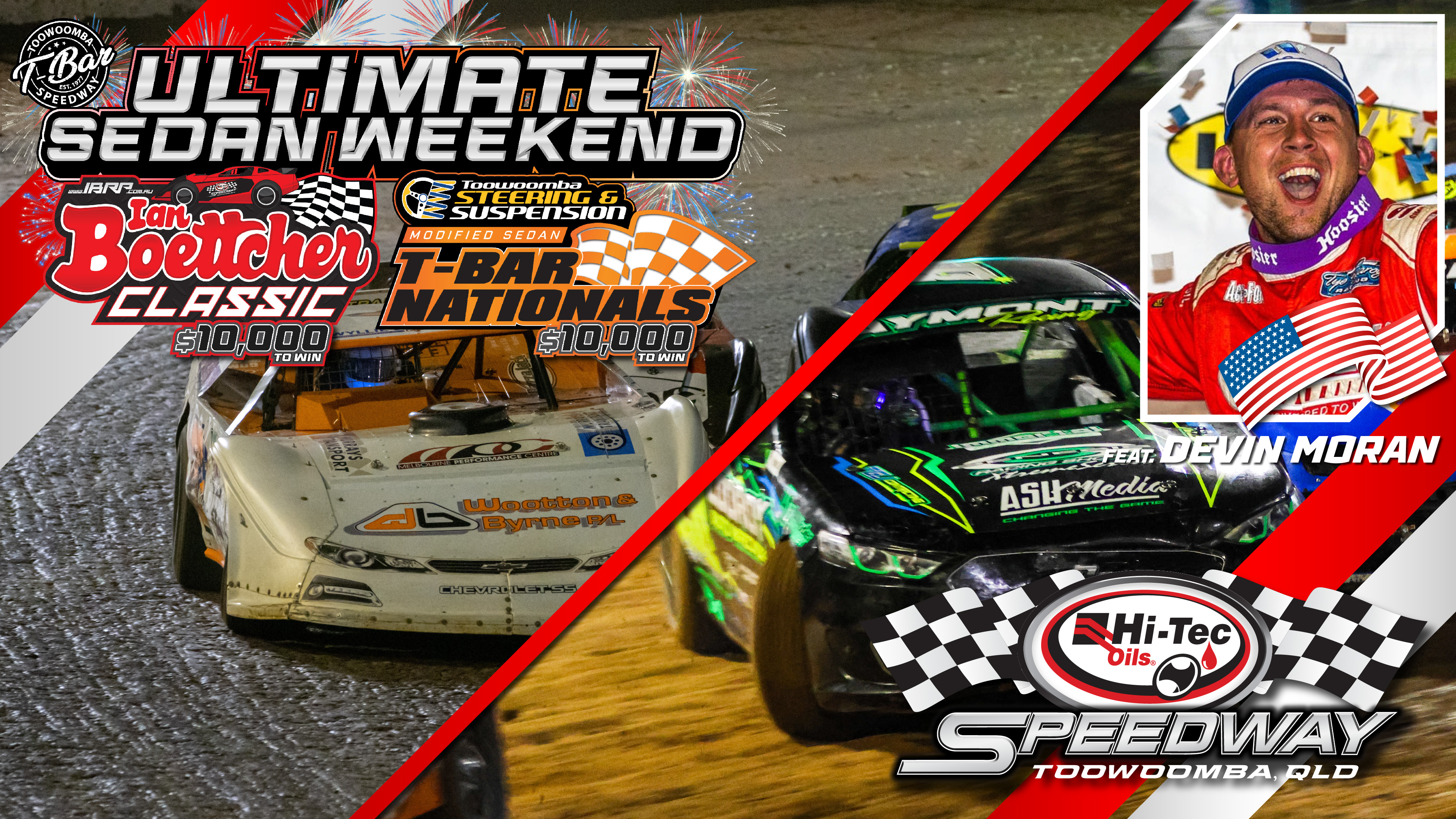 31st Dec 2023 | Toowoomba - Super Sedans IB Classic & Modified Sedan T-Bar Nats