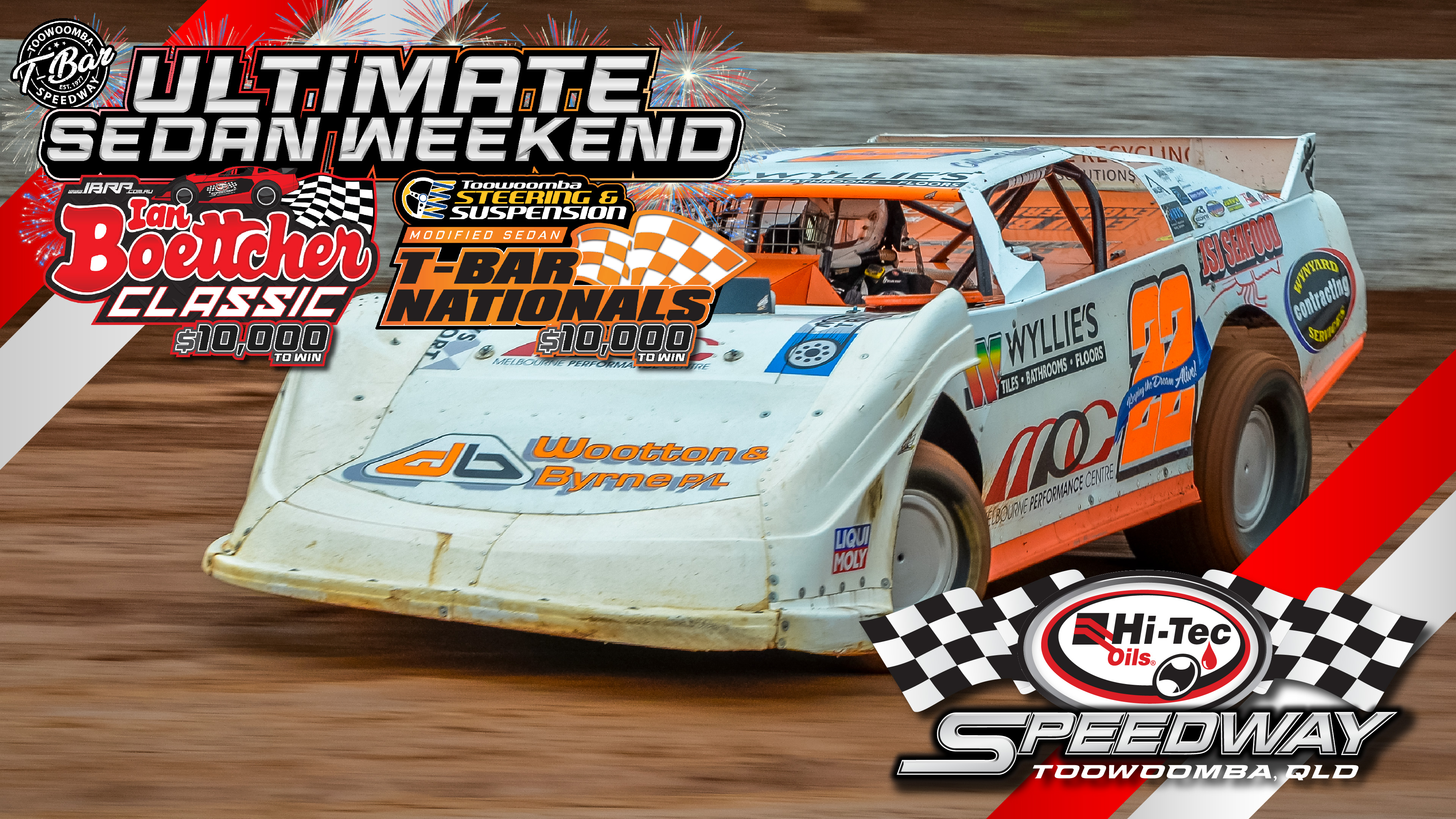 30th Dec 2024 | Toowoomba - Super Sedans IB Classic & Modified Sedan T-Bar Nats