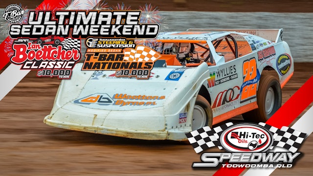 30th Dec 2024 | Toowoomba - Super Sedans IB Classic & Modified Sedan T-Bar Nats