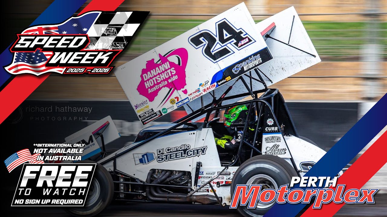 9th Jan 2026 | Perth - USA vs. WA Sprintcar Speedweek Finale (N1) INTL FEED