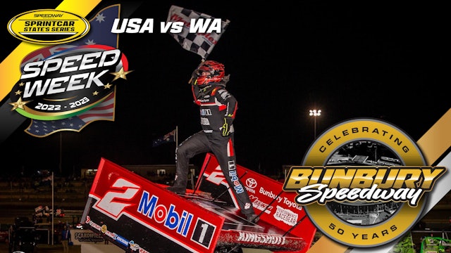 1st Jan 2023 | Bunbury - USA vs WA Sprintcar Speedweek, State Series WA 2022/23