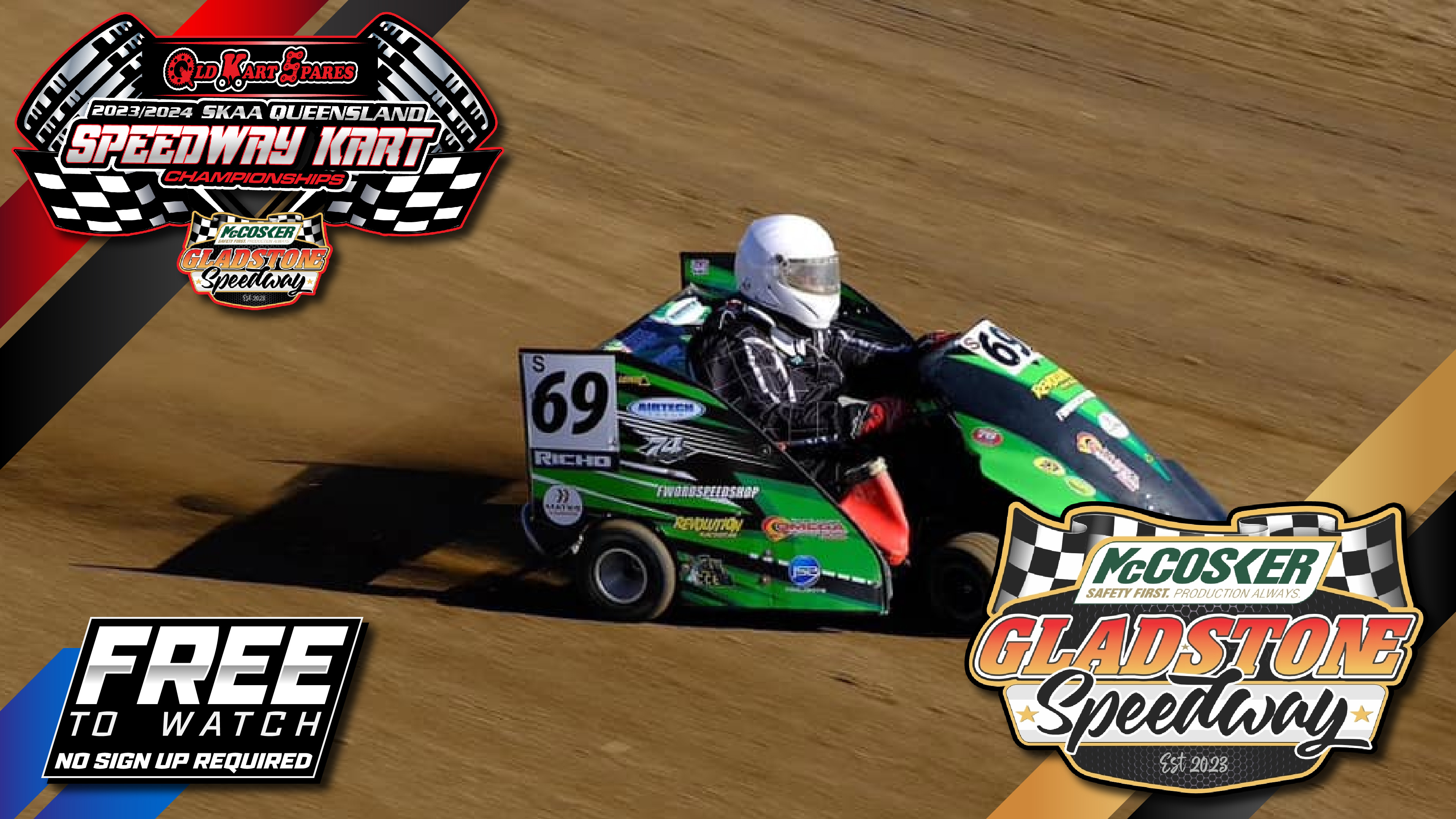 21st Apr 2024 | Gladstone - Queensland Speedway Kart Title 2023/24