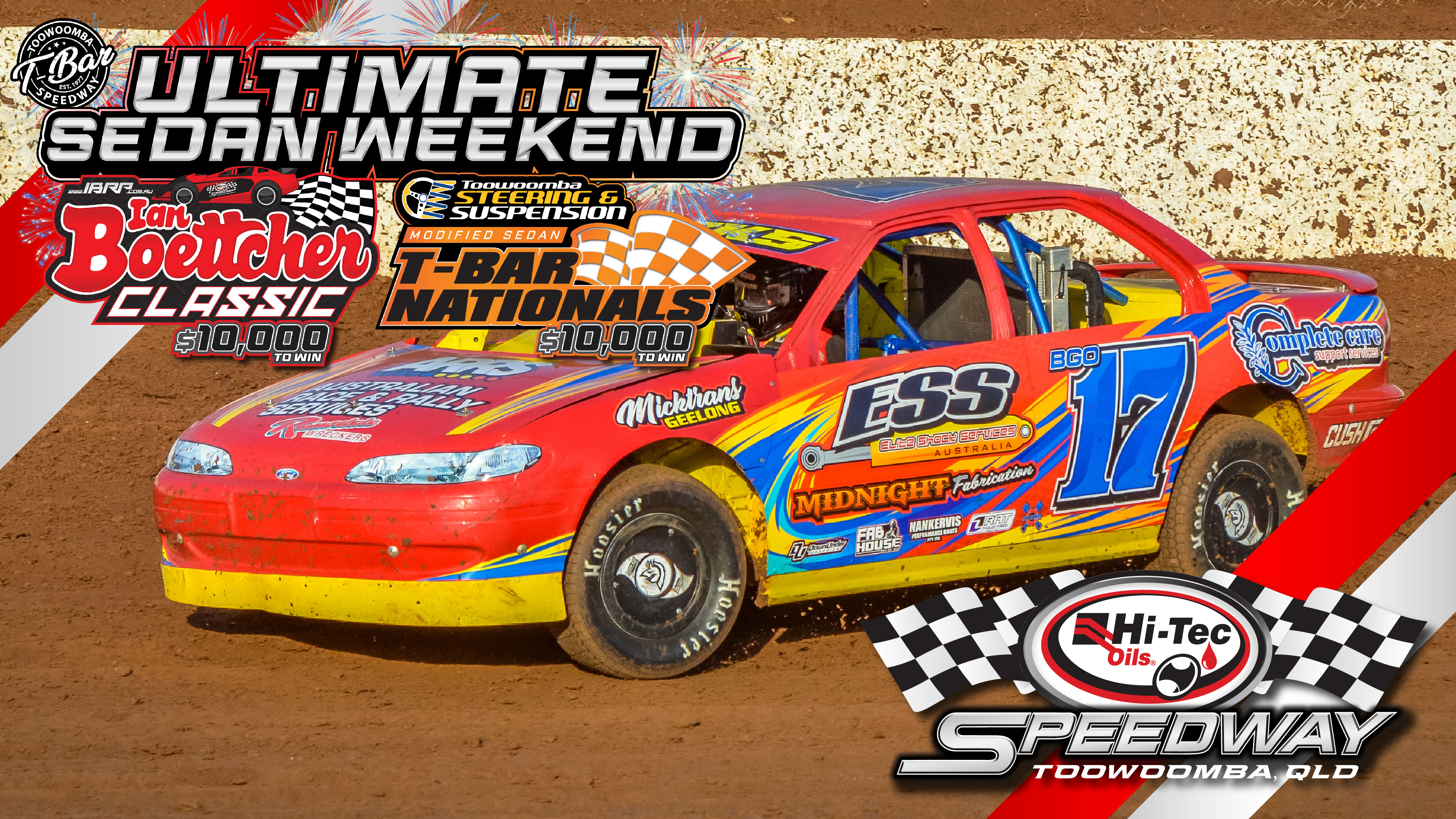 31st Dec 2024 | Toowoomba - Super Sedans IB Classic & Modified Sedan T-Bar Nats