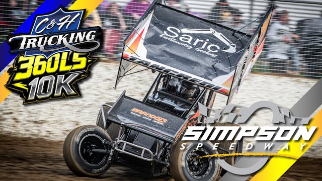 18th Jan 2025 | Simpson - C&H Trucking 360-LS Sprintcar $10k