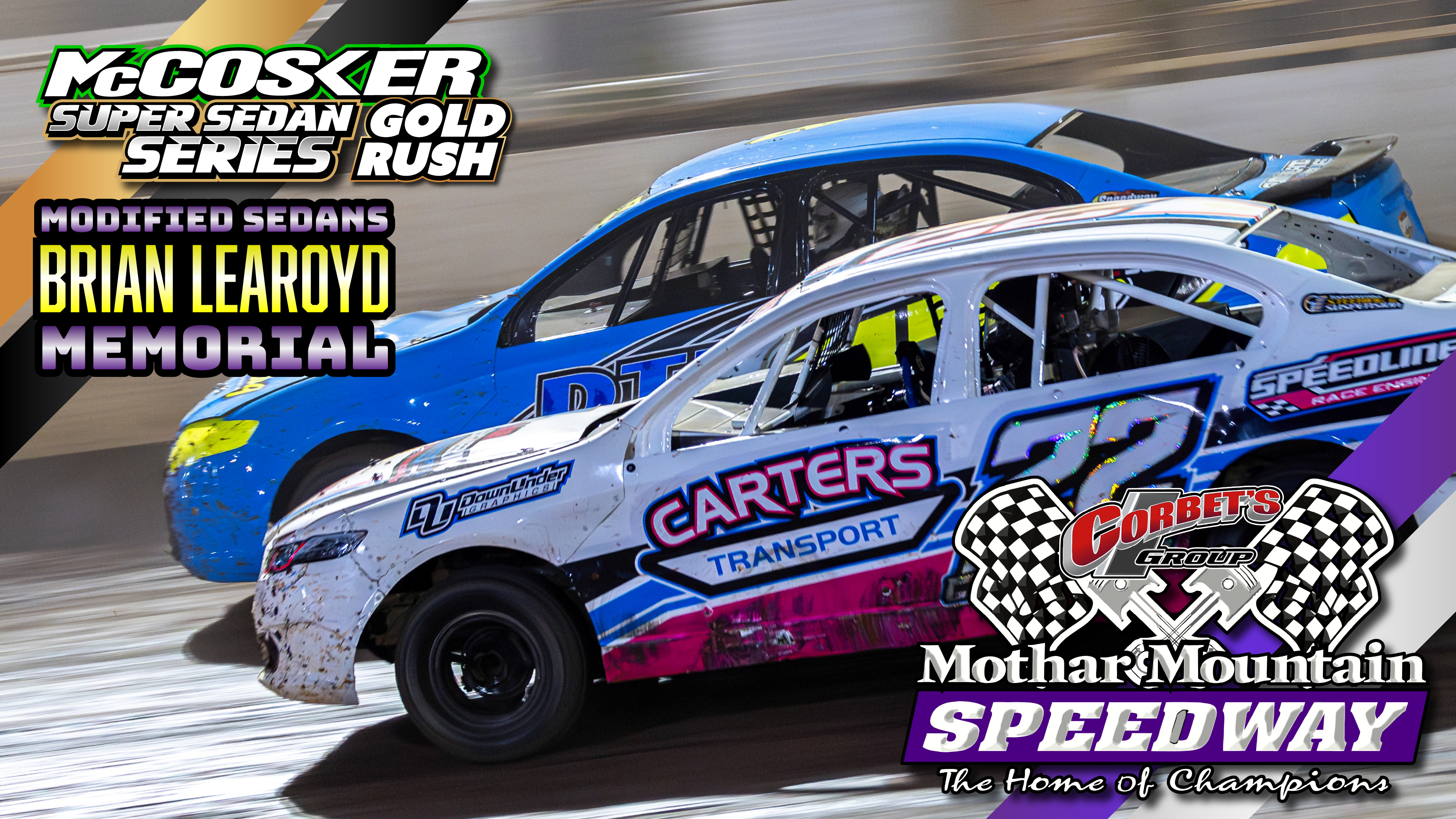 5th Oct 2025 | Gympie - Super Sedan Gold Rush & Modified Sedan Learoyd Mem (N2)