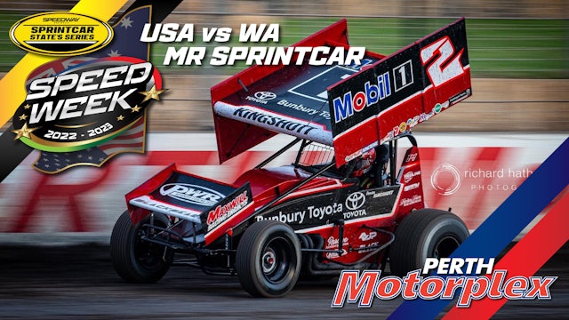 21st Jan 2023 | Perth - USA vs WA Sprintcar Speedweek, State Series WA 2022/23