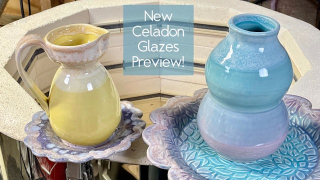 New Celadon Glaze Combos and Muffin Pans!