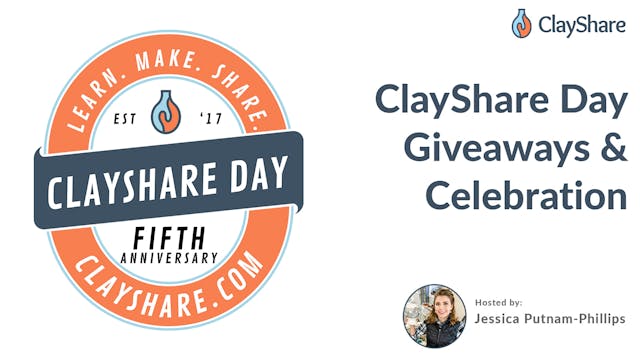 ClayShare Day Giveaways and Celebration