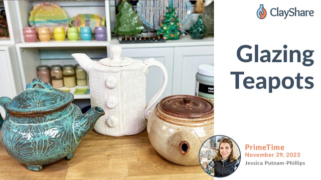 Glazing Teapots