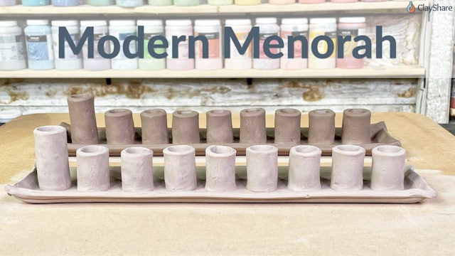 Modern Menorah