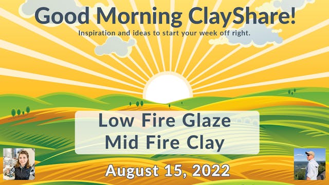 Low Fire Glaze On Mid Fire Clay