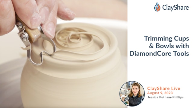 Trimming Cups and Bowls with DiamondCore Tools