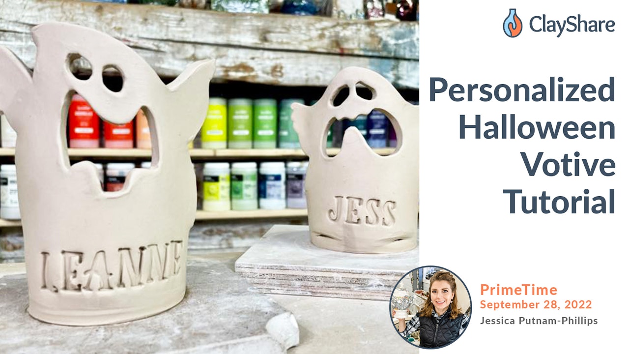 Personalized Halloween Votive Tutorial