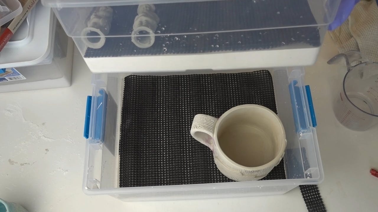 SS1508 Making and Using A Damp Box ClayShare Online Pottery and Ceramics Classes Start