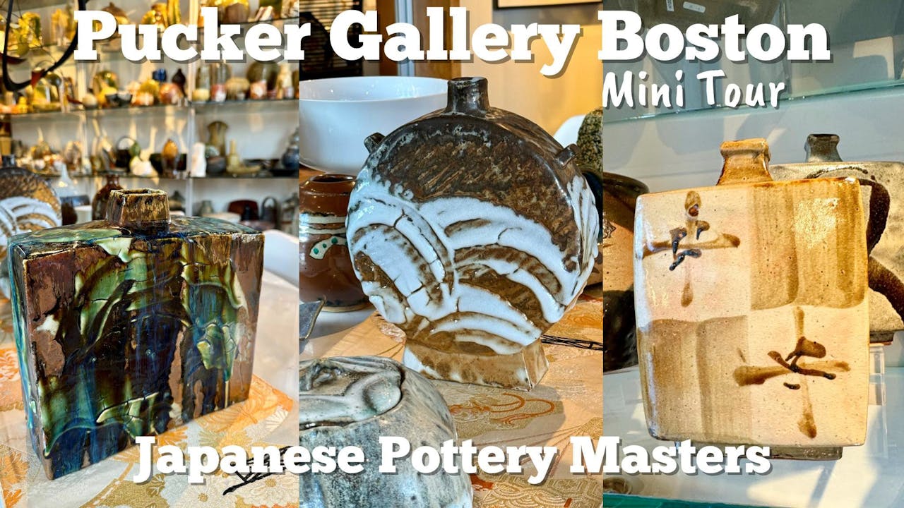 The Pucker Gallery Boston, Mini Tour ClayShare Online Pottery and Ceramics Classes Start