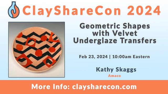 Geometric Shapes with Velvet Undergla...