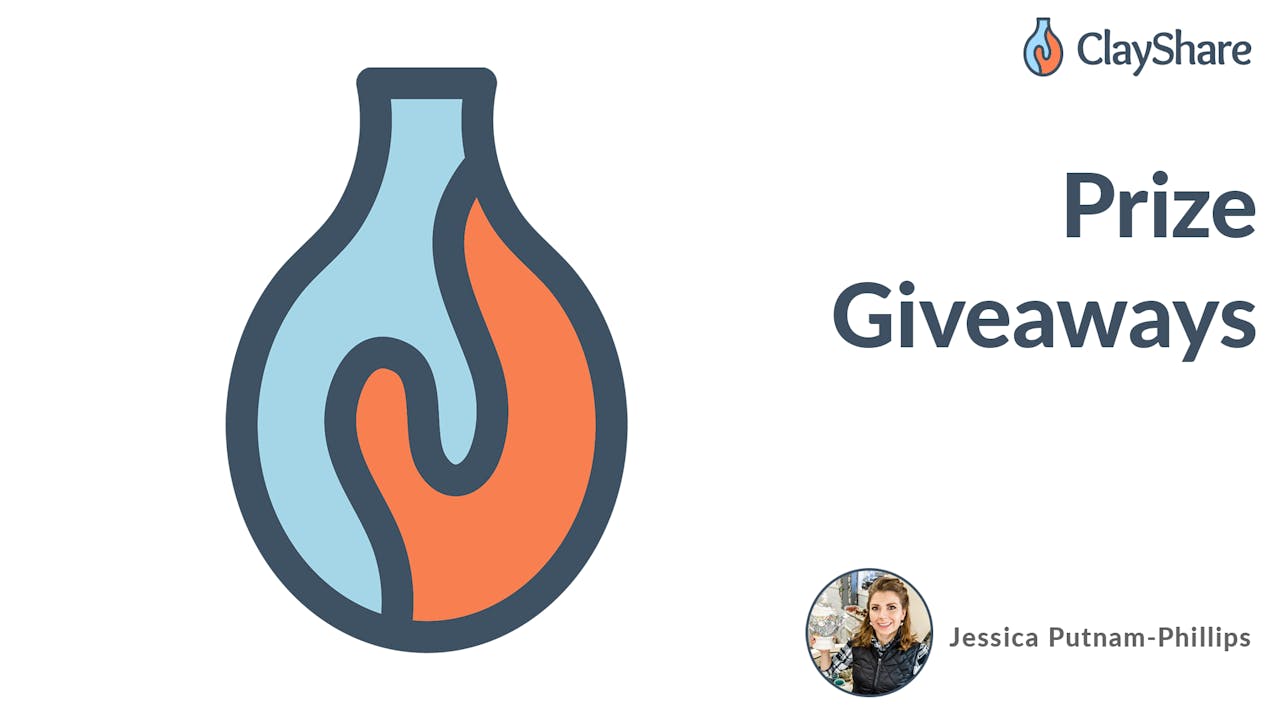 Day 4 Giveaways ClayShareCon 2021 ClayShare Online Pottery and