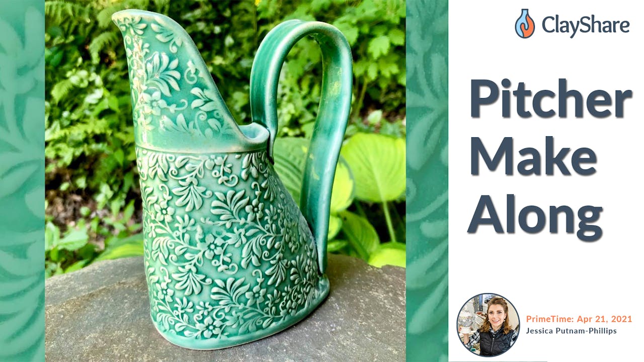 Pitcher Make Along ClayShare Online Pottery and Ceramics Classes