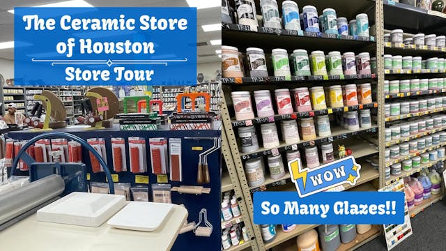 Tour of the Ceramic Store of Houston