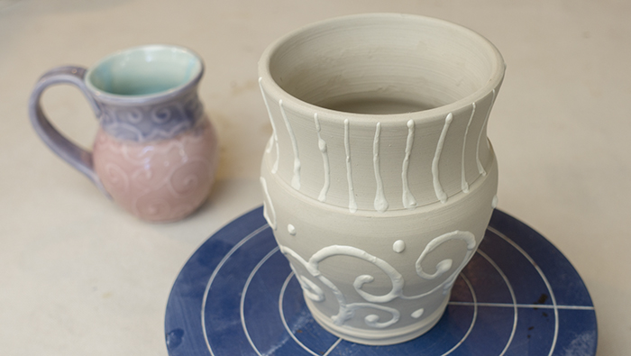 Slip Trailing ClayShare Online Pottery and Ceramics Classes Start