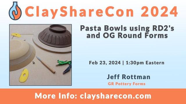 Pasta Bowls using RD2's and OG Round Forms