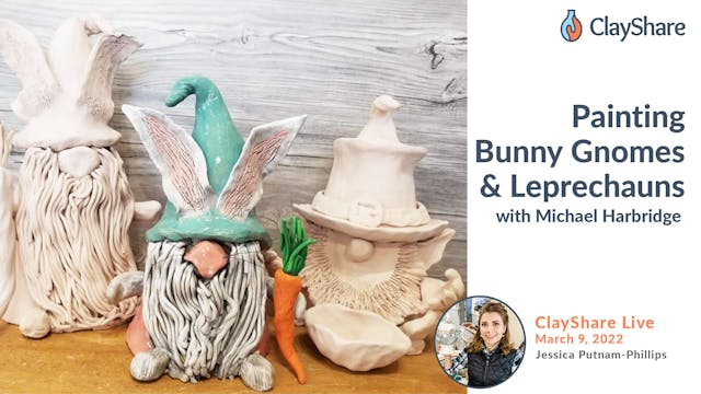Painting Bunny Gnomes & Leprechauns