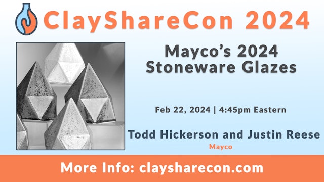 Mayco’s 2024 Stoneware Glazes