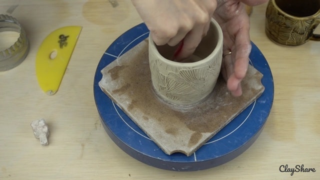 Espresso Cup and Saucer - Adding Bottom and Shaping